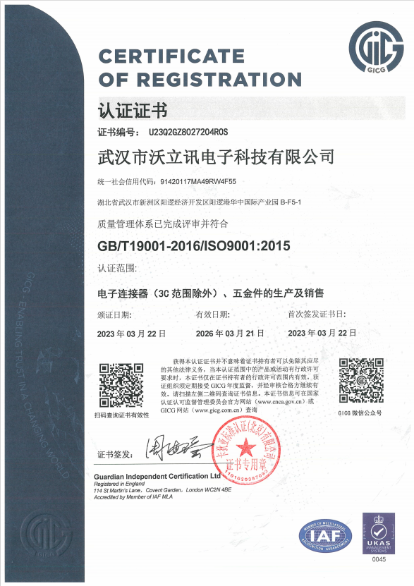 ISO 9001質(zhì)量體系